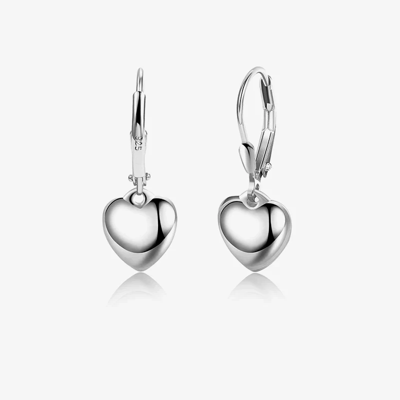 Drop silver nugget earrings Additional Image Drop silver nugget earrings Additional Image