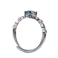 AuricAdorn Natural Sapphire Ring in 925 Sterling Silver AuricAdorn Natural Sapphire Ring in 925 Sterling Silver