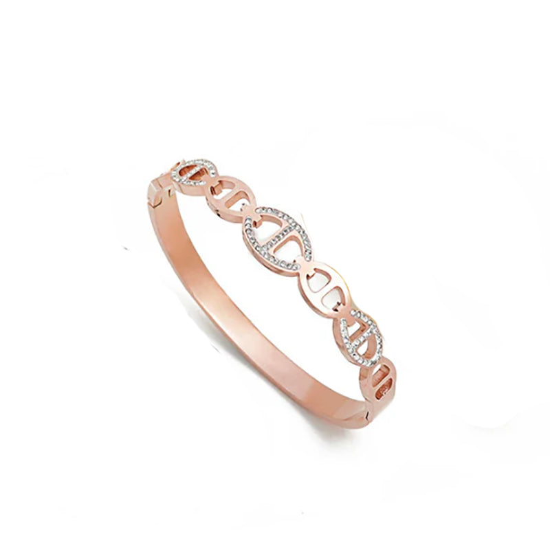 AuricAdorn Exquisite Biamond Bracelet | Alloy Steel AuricAdorn Exquisite Biamond Bracelet | Alloy Steel