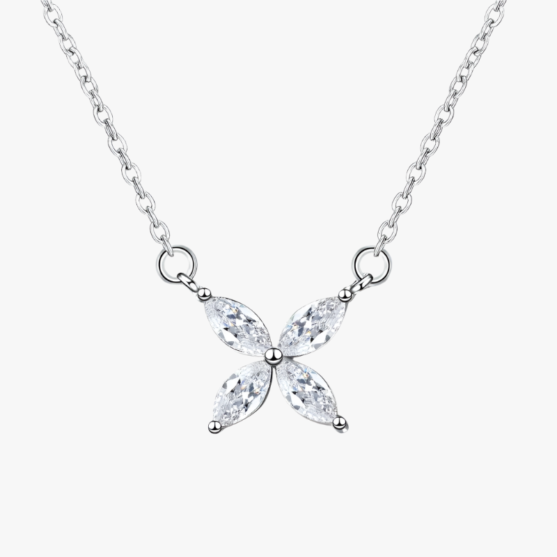 Silver Snowflake Necklace Additional Image Silver Snowflake Necklace Additional Image