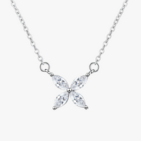 Silver Snowflake Necklace Additional Image Silver Snowflake Necklace Additional Image