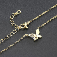 Gold Diamond Necklace Butterfly Gold Diamond Necklace Butterfly