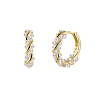 hoop beaded earrings hoop beaded earrings