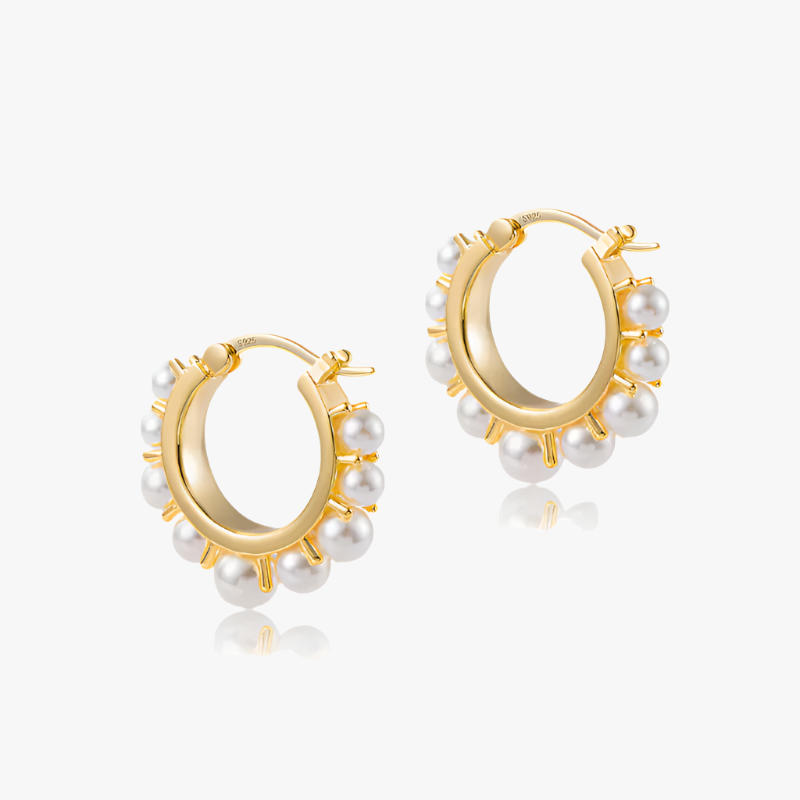 Pearl Earrings Additional Image Pearl Earrings Additional Image