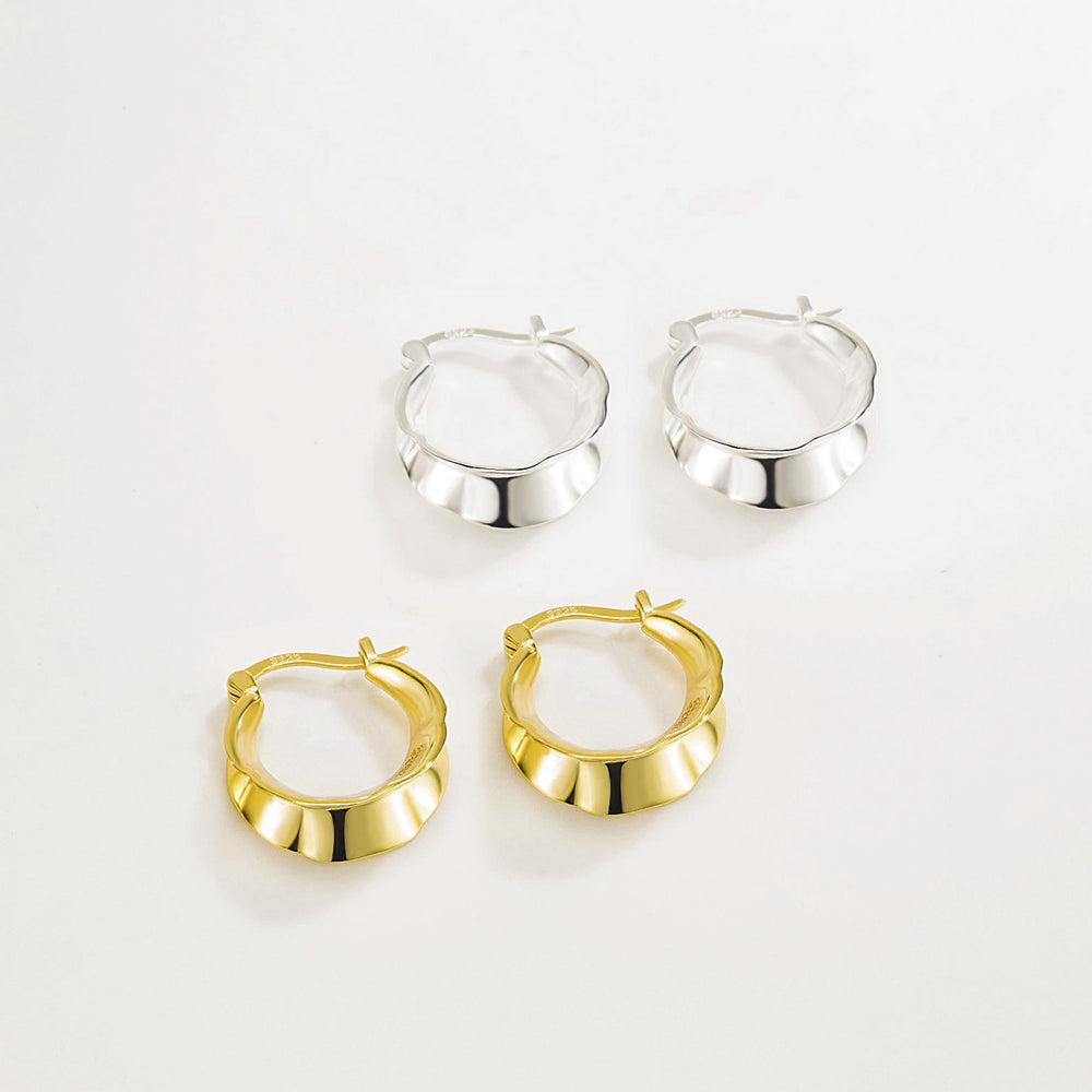 hoop women's earrings nuggets earrings hoop women's earrings nuggets earrings