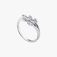 Silver Olive Leaf Ring Additional Image Silver Olive Leaf Ring Additional Image