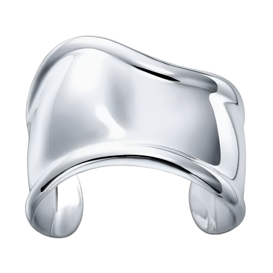 silver small bone cuff silver small bone cuff