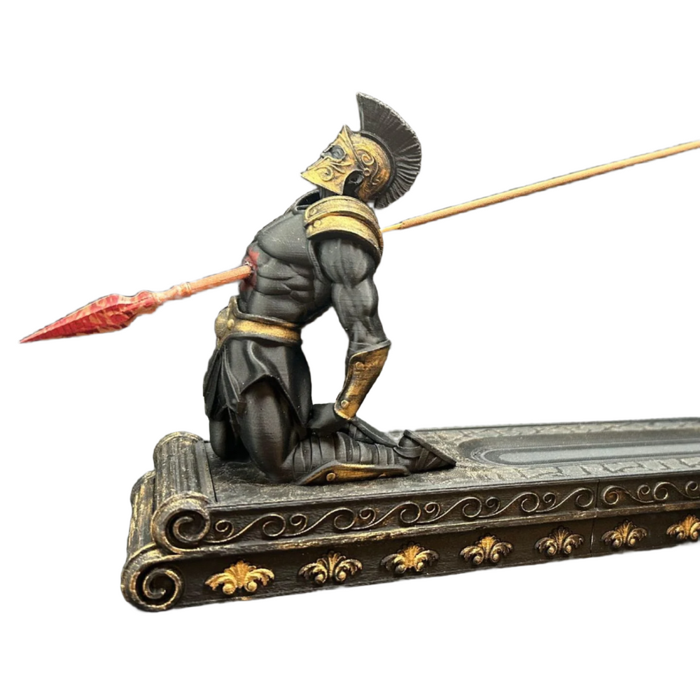 Gladiator Incense Holder - Spartan Incense Ash Collection Box