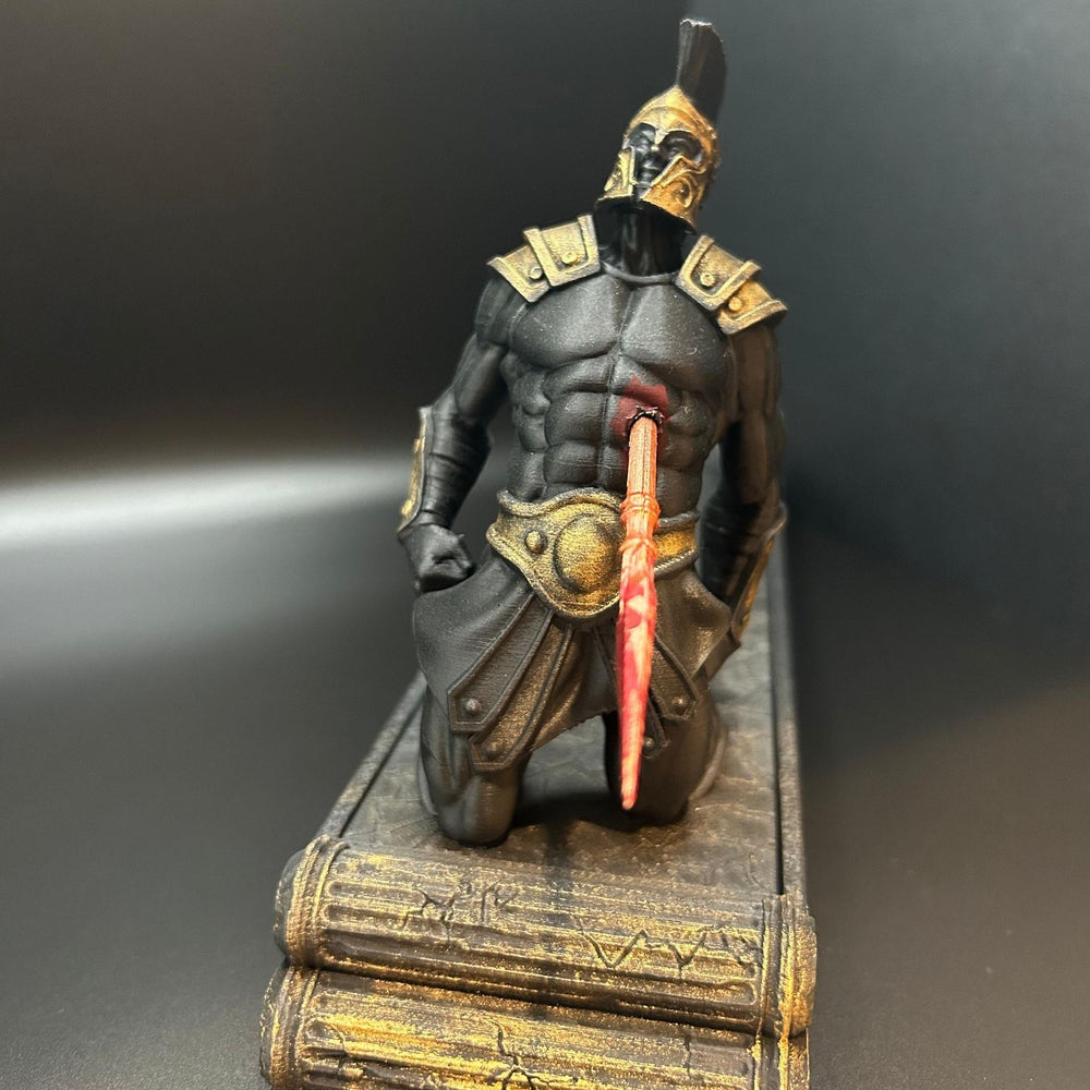 Gladiator Incense Holder - Spartan Incense Ash Collection Box