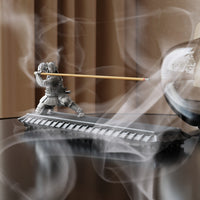 Samurai Incense Holder Zen Incense Burner for Sticks Japanese Incense Box