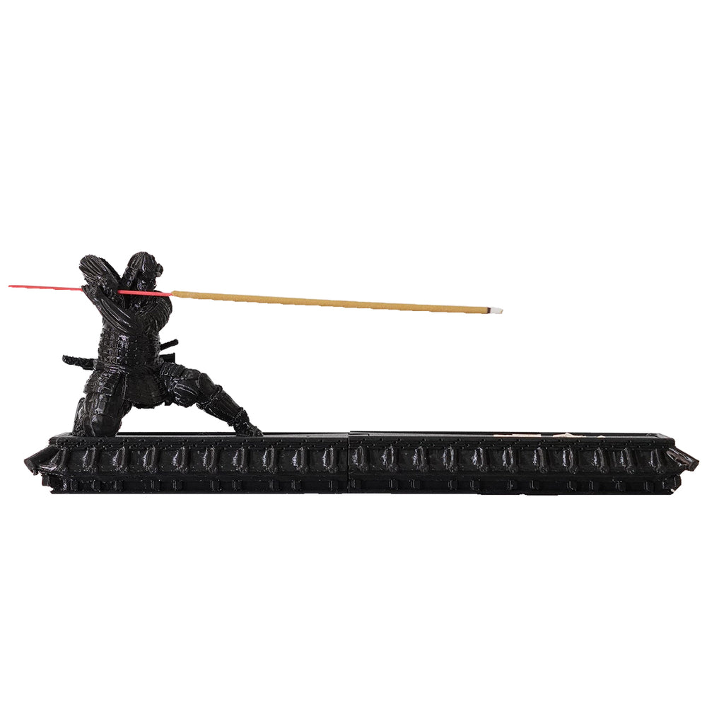 Samurai Incense Holder Zen Incense Burner for Sticks Japanese Incense Box