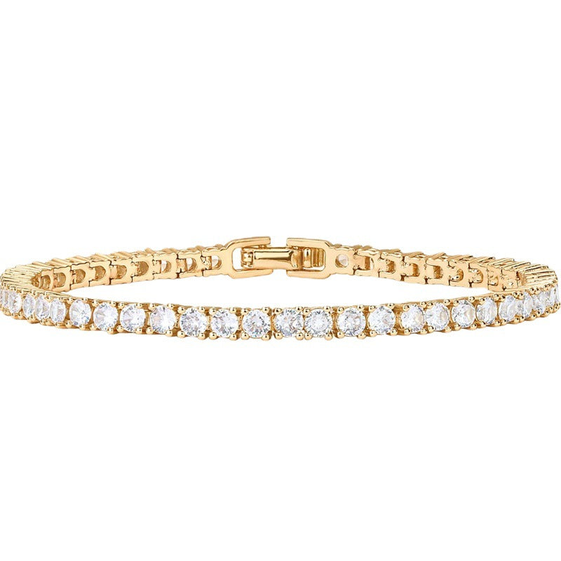 Gold Tennis bracelet