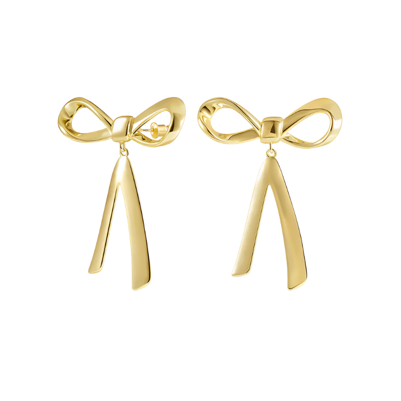 gold nugget earrings