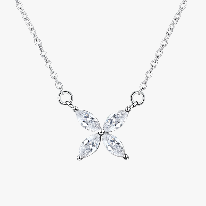 Silver Snowflake Necklace Additional Image