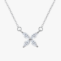 Silver Snowflake Necklace Additional Image