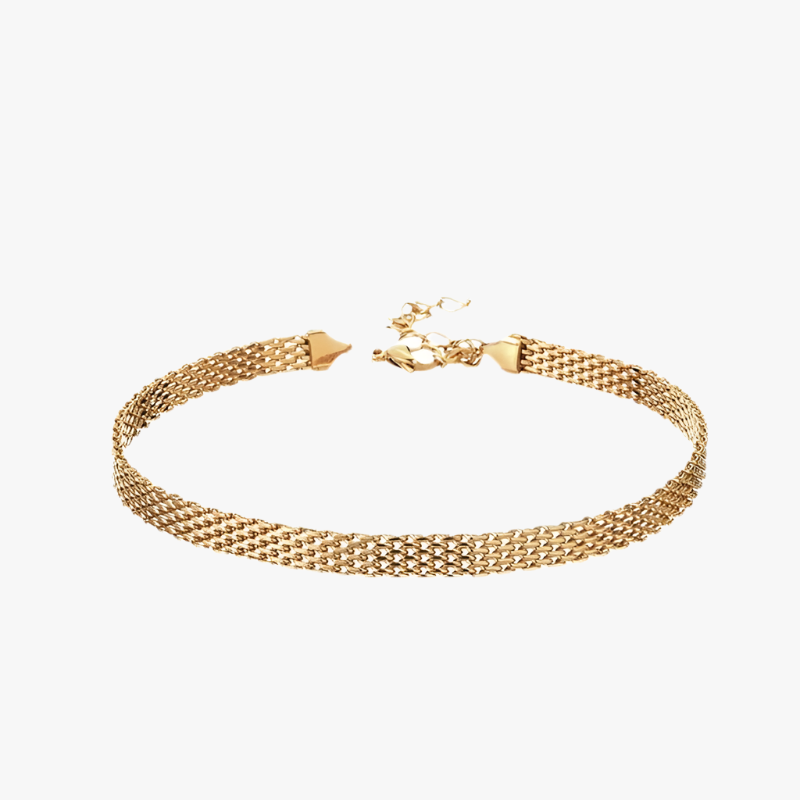 gold matching bracelets for couples Additional Image