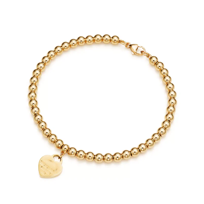 shop personalized heart bracelets